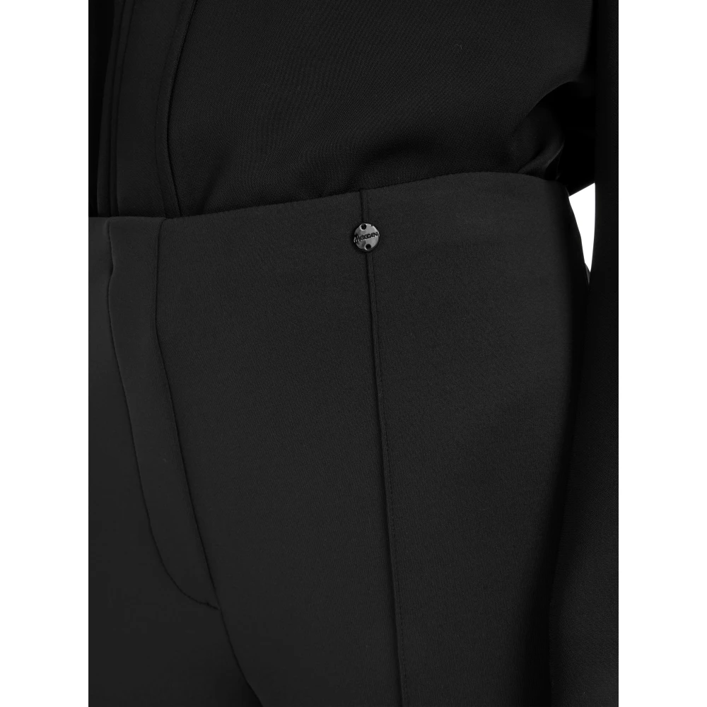 Marc Cain Frederica Scubajersey Vlinderdetail Broek Black Dames