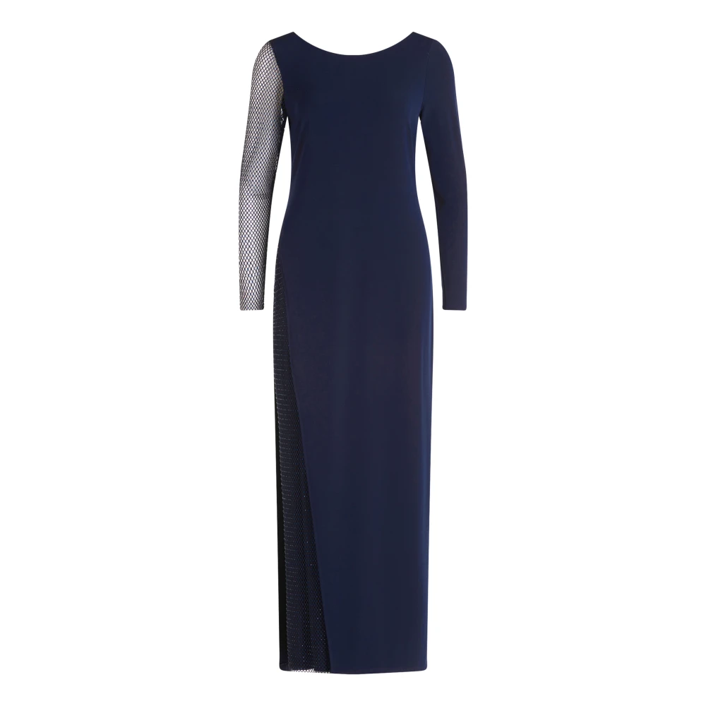 Vera Mont Glinsterende Avondjurk Blue Dames