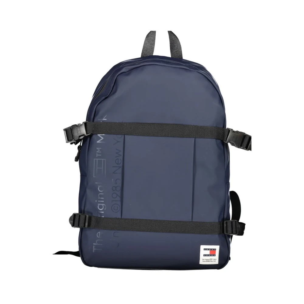 Tommy Hilfiger Unisex Blauw Rugzak Met Verstelbare Banden