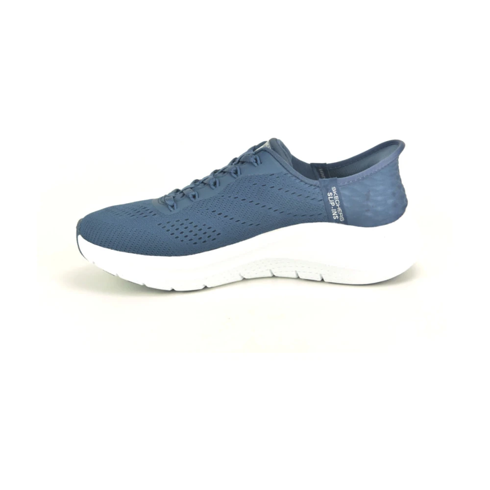 Skechers Lycra +N. slip-in Dames Schoenen Blauw