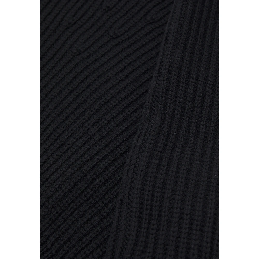 Max Mara Zwarte Wintermuts Carmela Black Dames