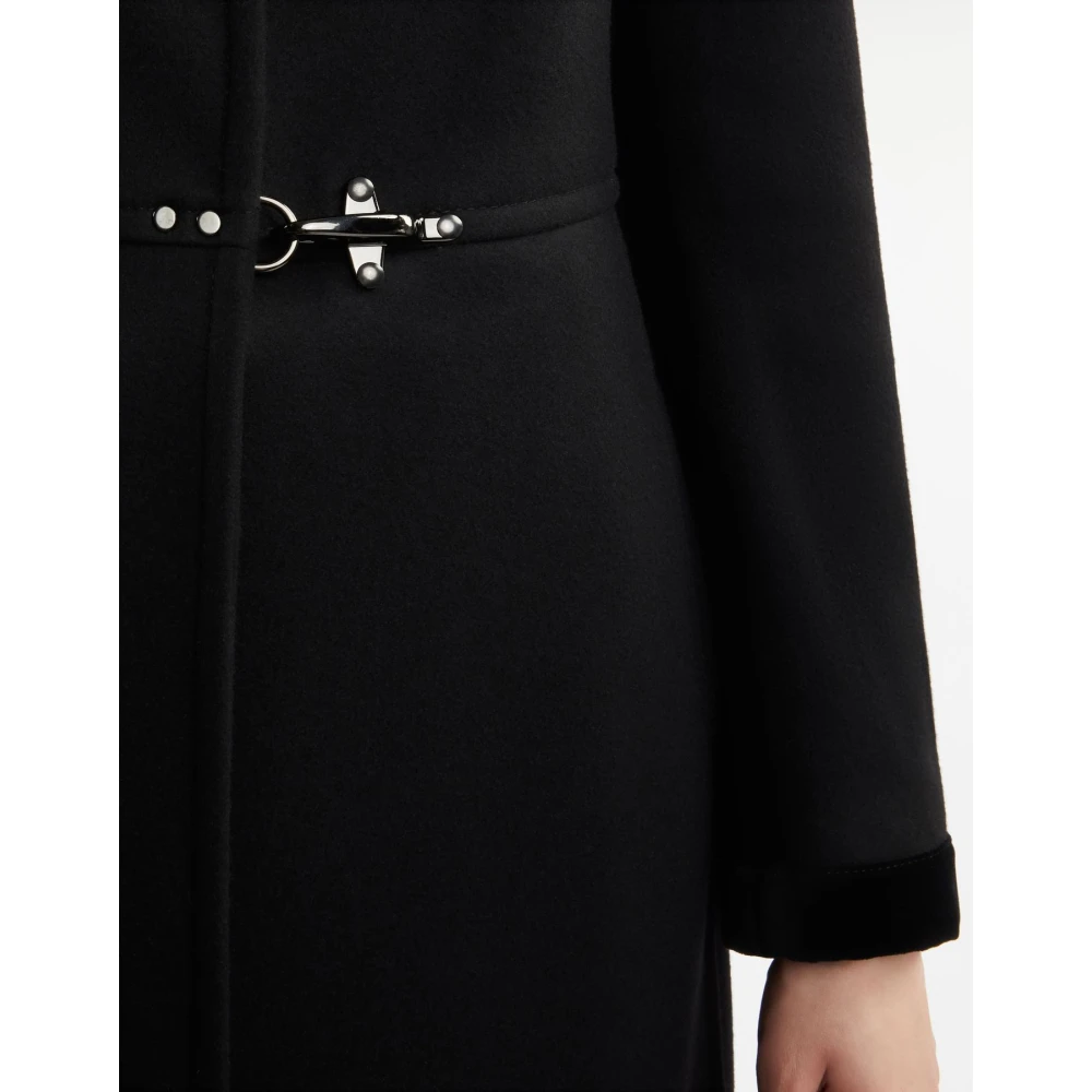 Fay Wollen Virginia Jas Black Dames