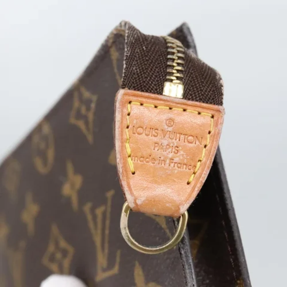 Louis Vuitton Vintage Pre-owned Canvas pouches Brown Dames