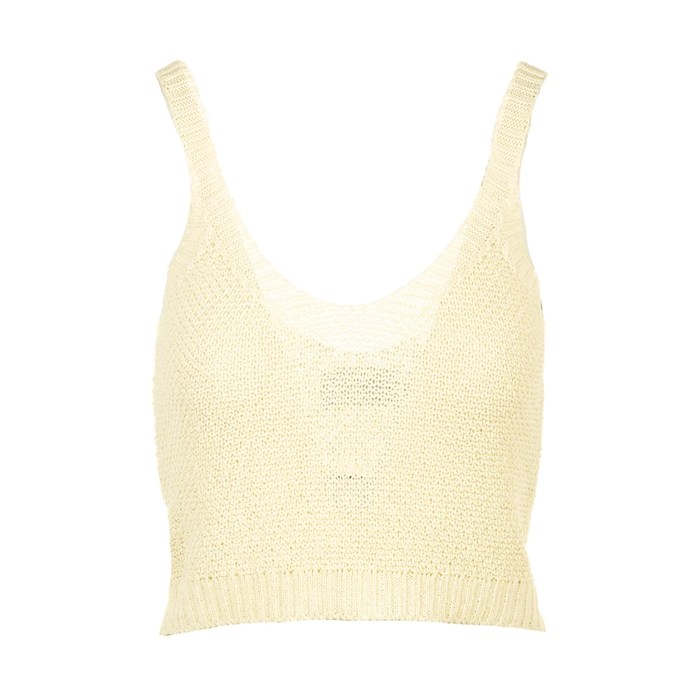 Daniele Fiesoli Room Top voor Vrouwen Beige Dames