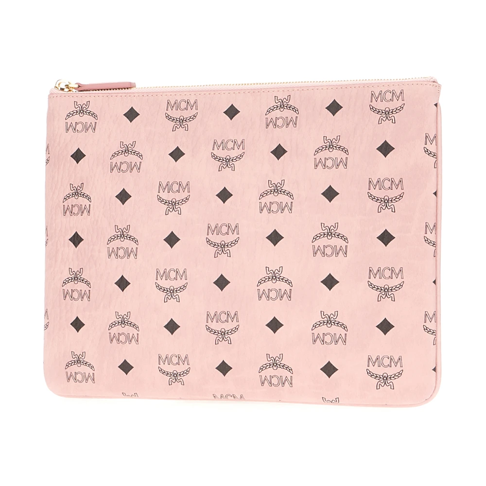 MCM Stijlvolle Clutch Tas voor Vrouwen Pink Dames