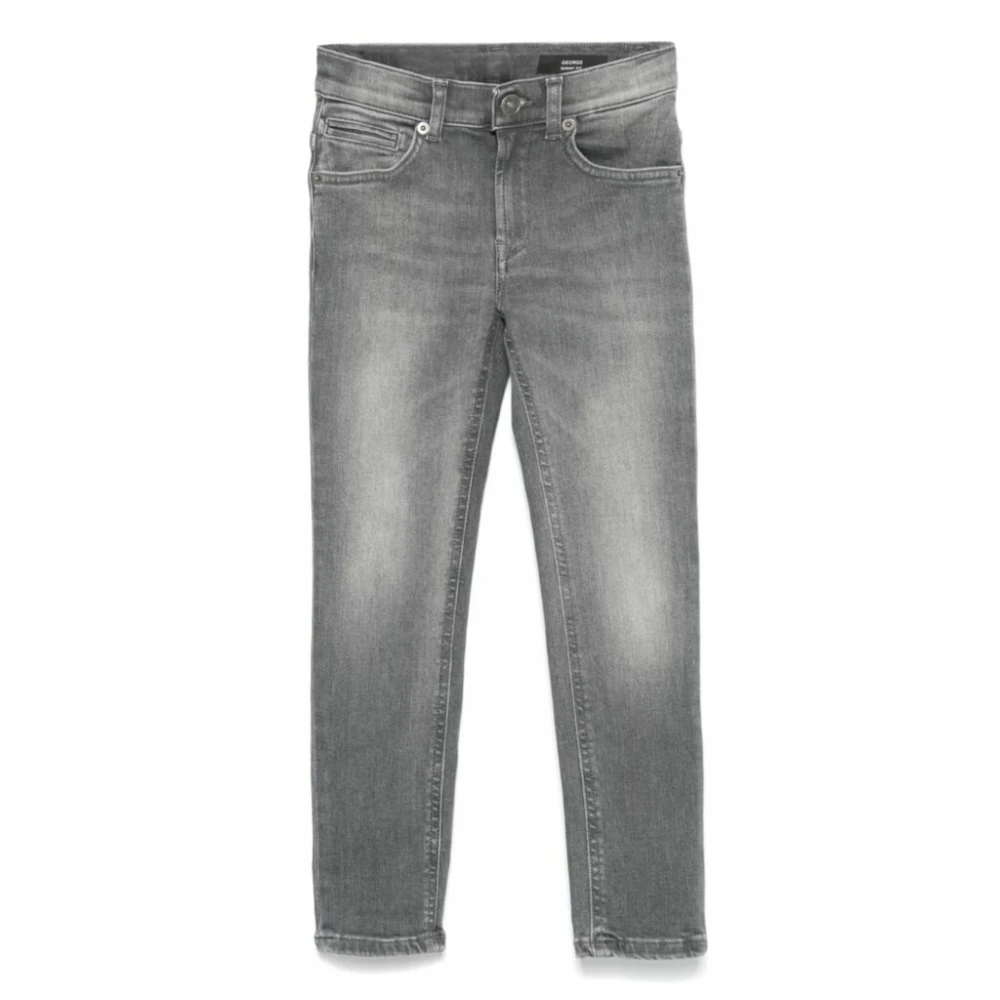 Dondup Barn Jeans Grå Tvättad Denim Gray, Pojke