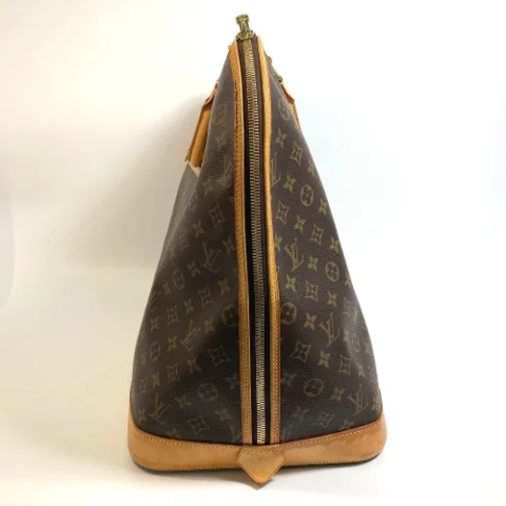 Louis Vuitton Vintage Pre-owned Cotton louis-vuitton-bags Brown Dames