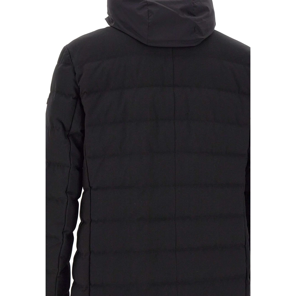 Duno Zwarte Winterjas Black Heren