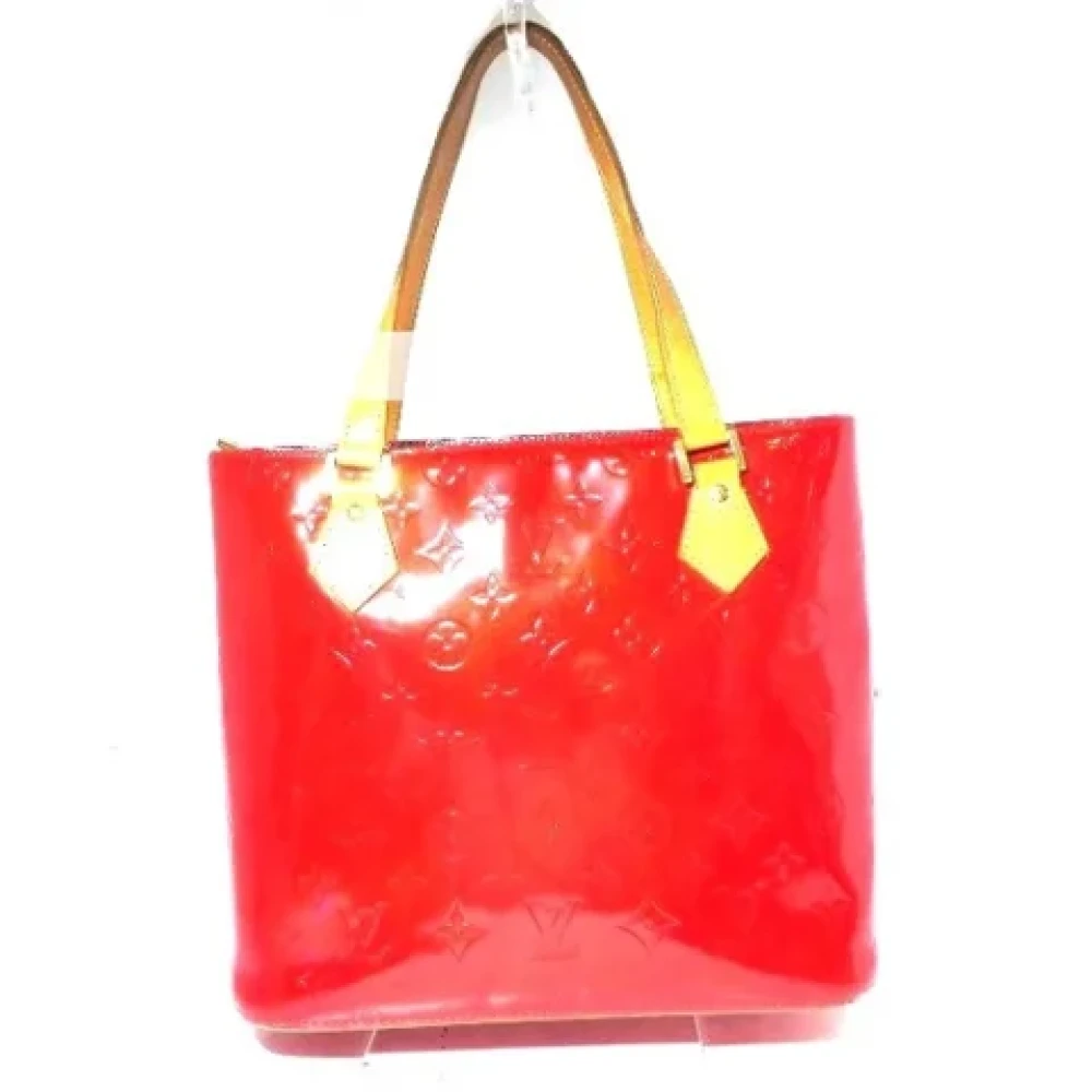Louis Vuitton Vintage Pre-owned Leather handbags Red Dames