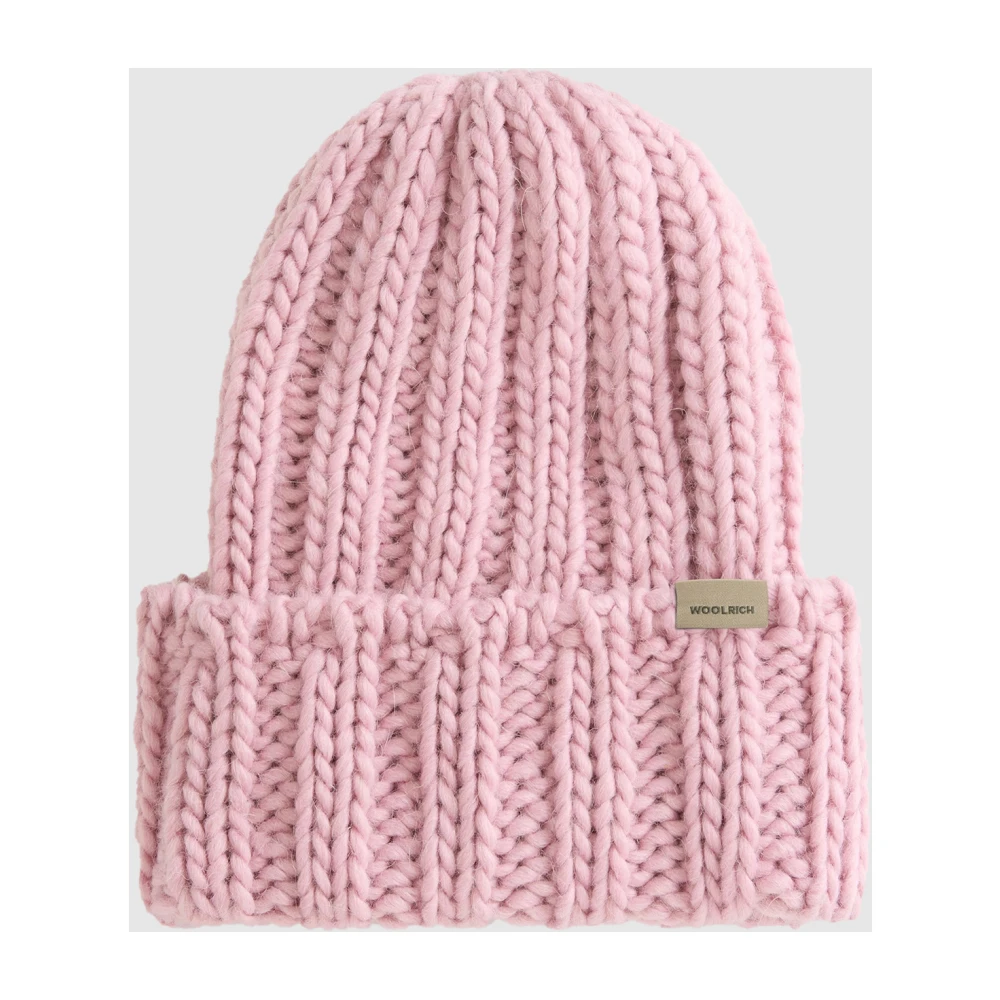 Woolrich Gebreide Alpacamix Wintermuts Pink Dames