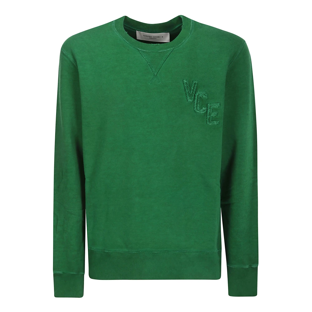 Golden Goose Groene Sweatshirt voor Heren Green Heren