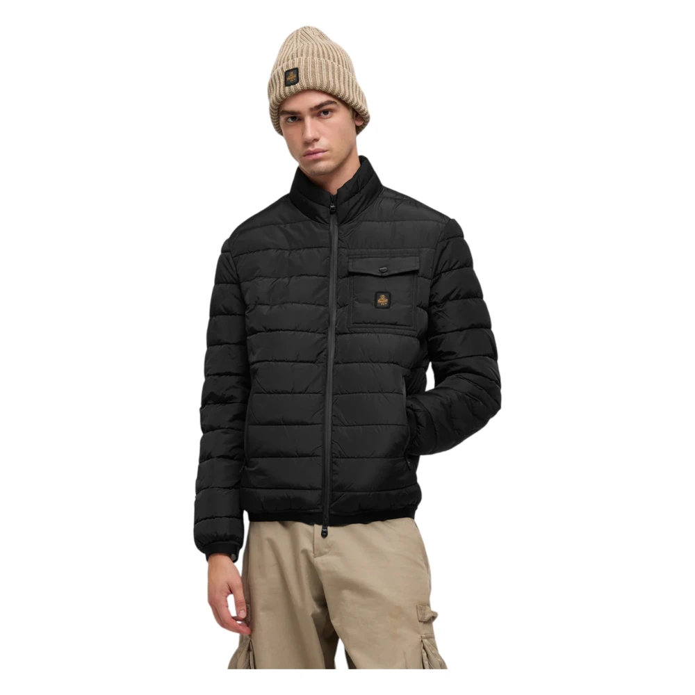 RefrigiWear Korte Gewatteerde Jas Black Heren