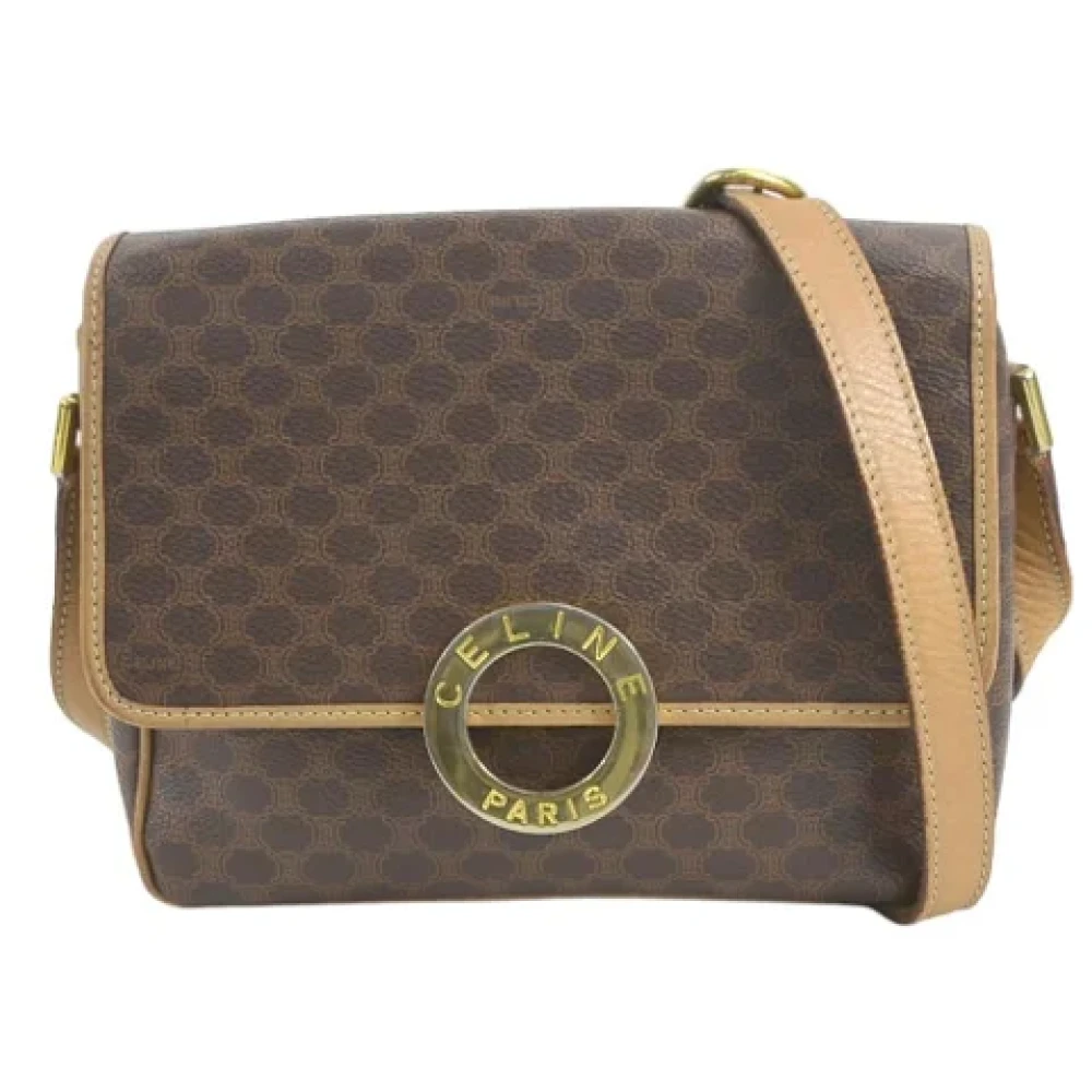 Celine Vintage Pre-owned Canvas celine-bags Brown Dames