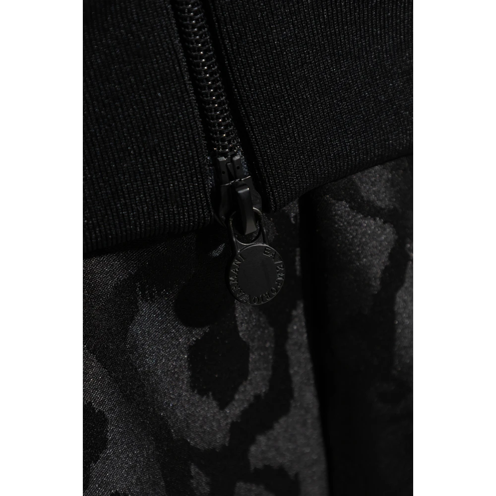 Emporio Armani EA7 Jas met dierenmotief Black Dames