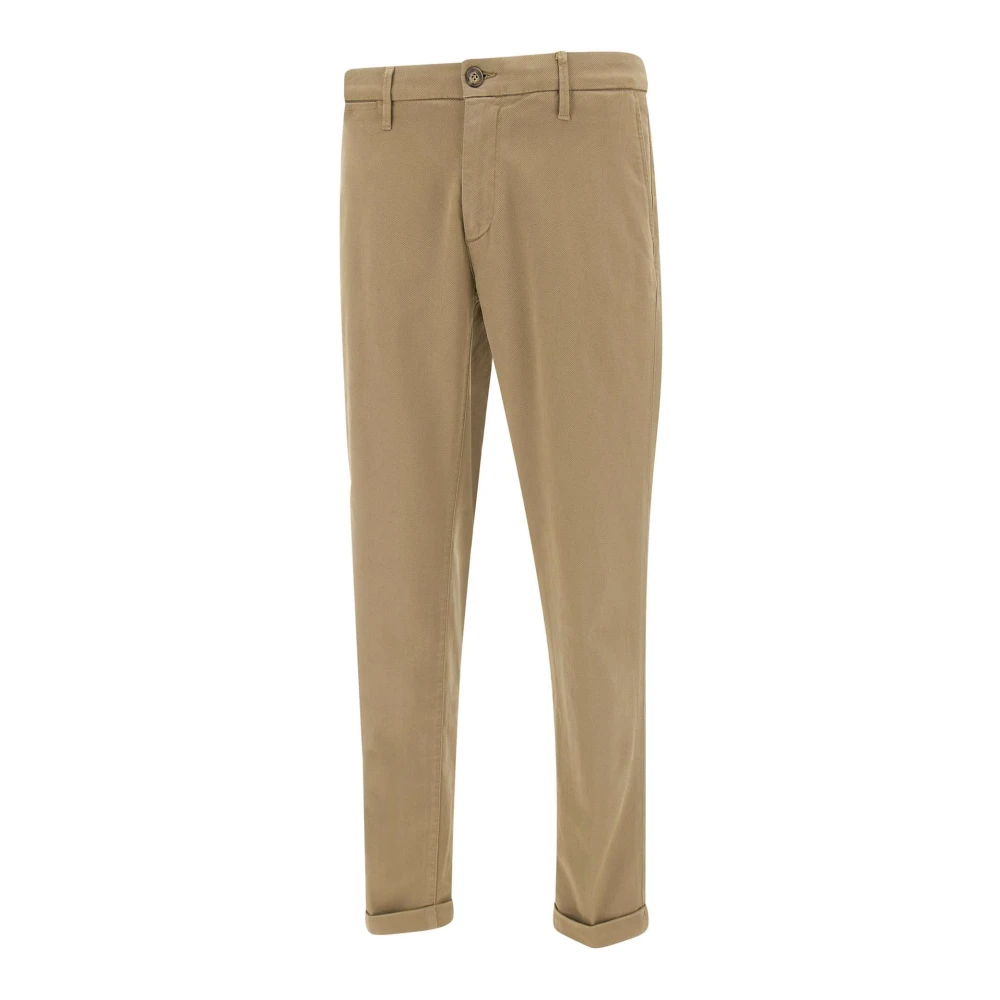 Re-Hash Men's Beige Trousers - Straight Trousers - W38 - Trousers