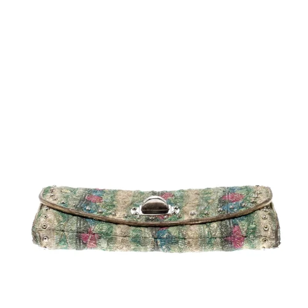 Miu Pre-owned Fabric clutches Multicolor Dames