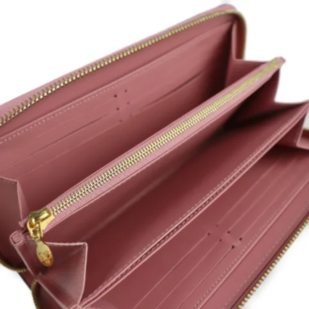 Louis Vuitton Vintage Pre-owned Canvas wallets Pink Dames