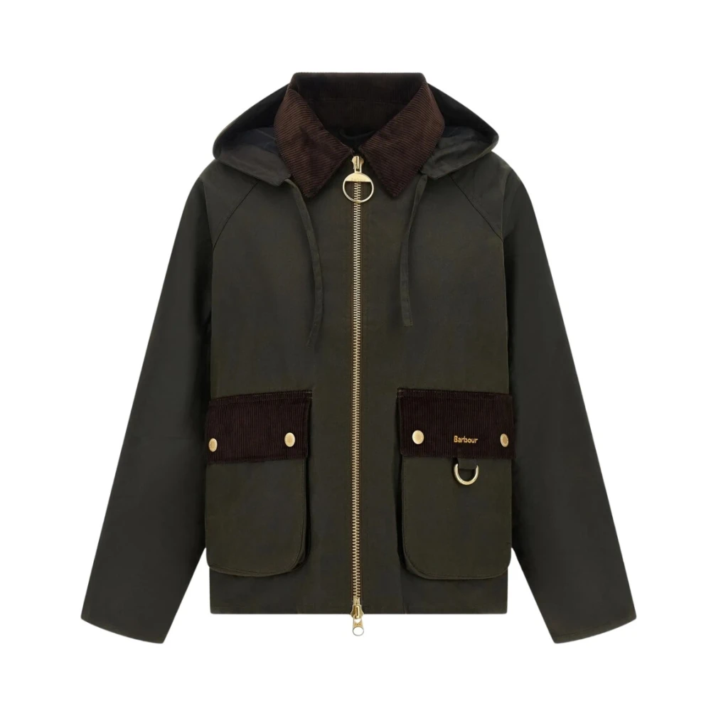Barbour - Carville Wachsjacke - Jackets - Damen - Grün - S - Bild 4