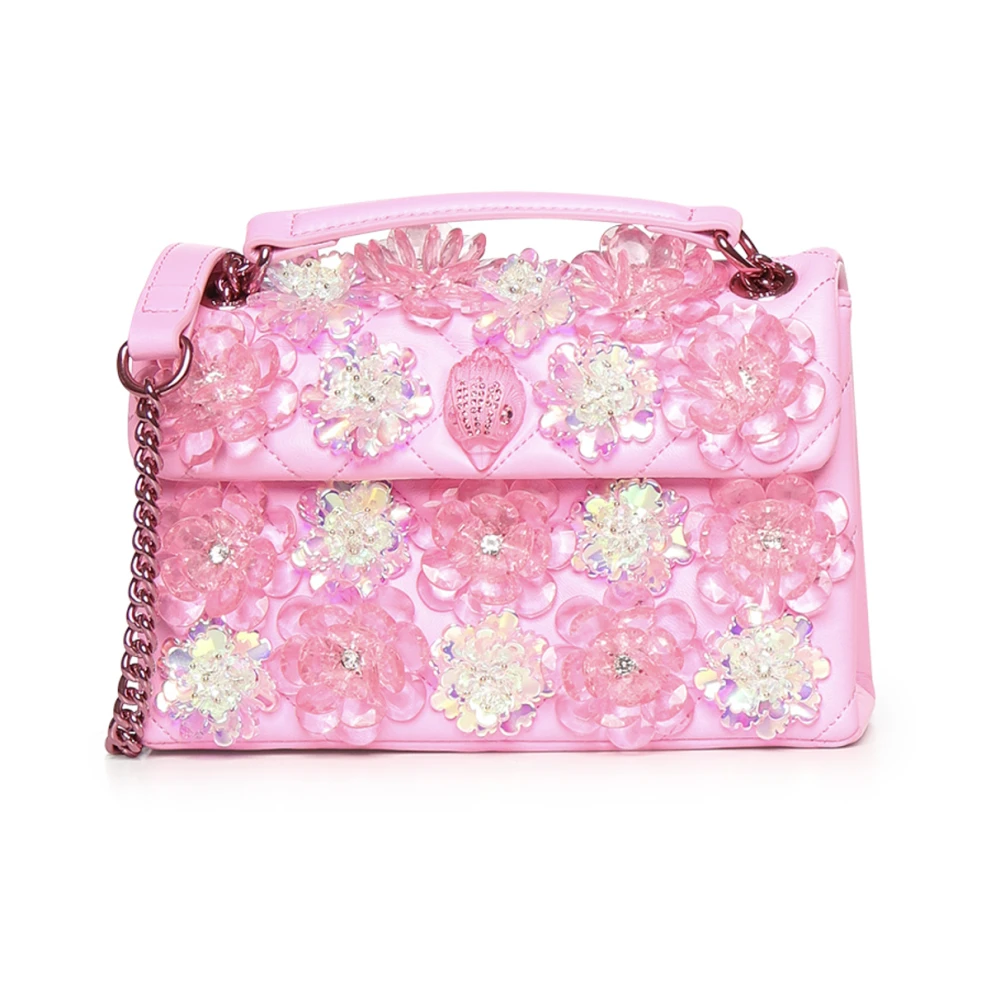 Kurt Geiger Women's Pink Shoulder Bags - Shoulder Bags - One Size - Bags