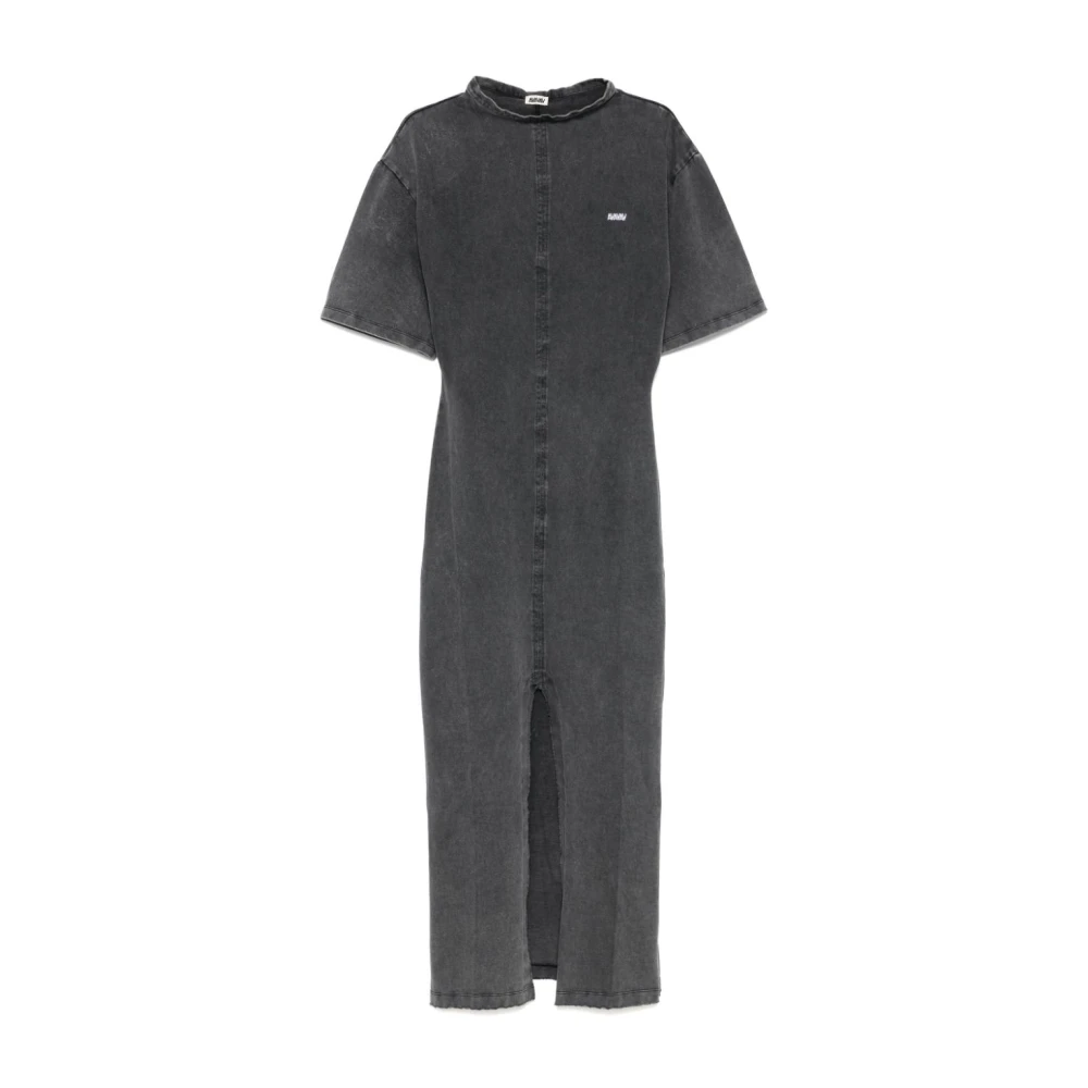 Avavav Zwarte Track Jurk Black Dames