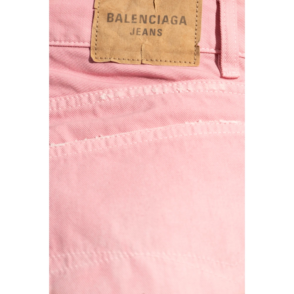 Balenciaga Jeans met zakken Pink Dames