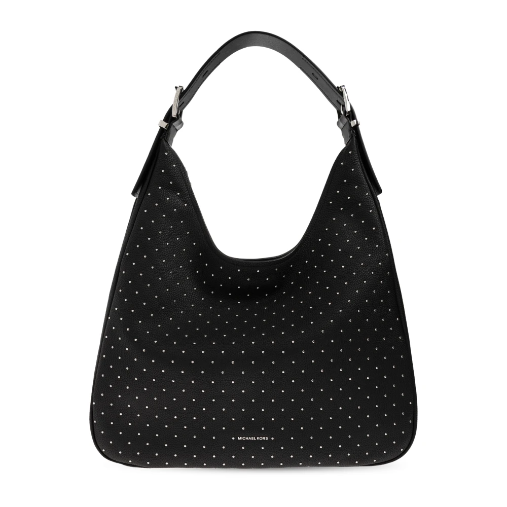 Michael Kors, Tassen , Dames, Zwart, ONE Size, Leer, Nolita schoudertas