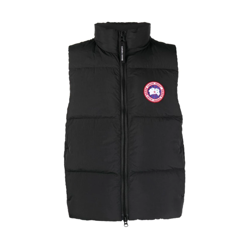 Canada Goose Svart Puffer Vest Lawrence Stil Black, Herr