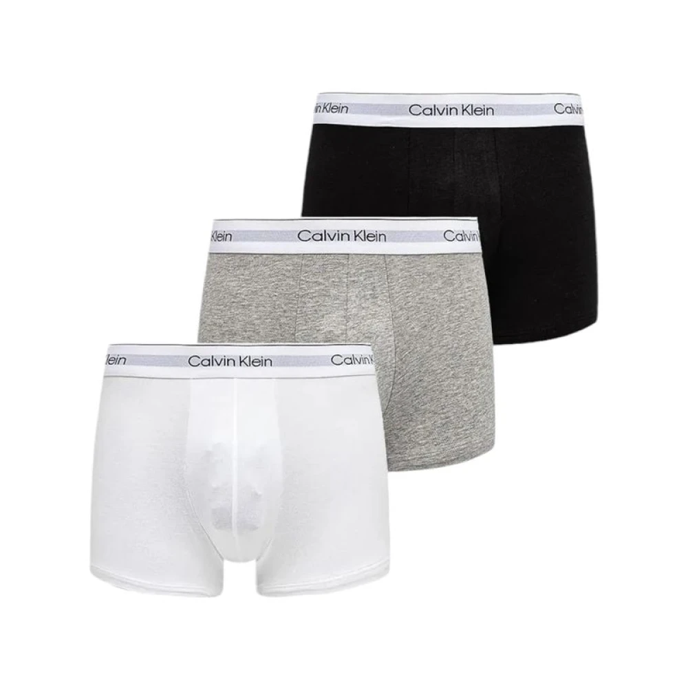 Calvin Klein Grijze Katoenen Ondergoed Collectie Herfst Winter Multicolor Heren