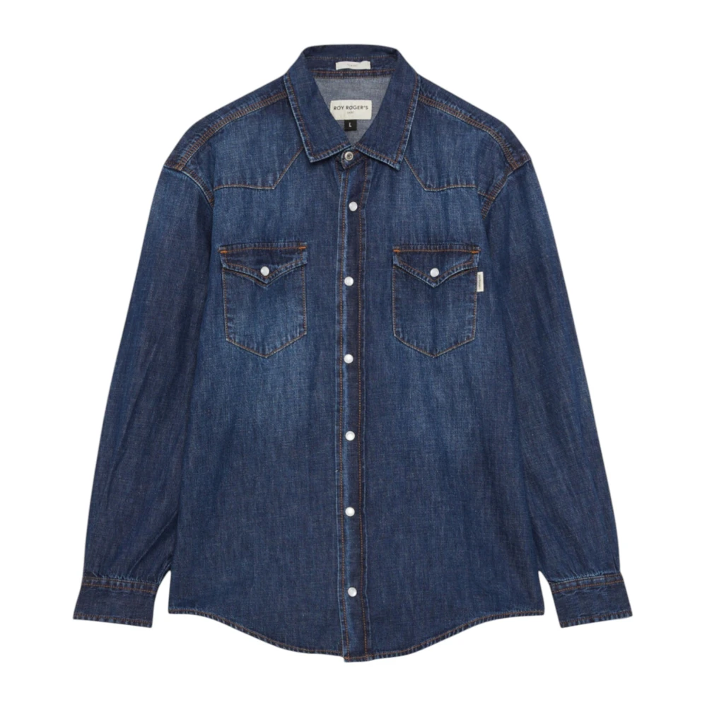 Shirts > Denim Shirts - - Roy Roger's - Modalova
