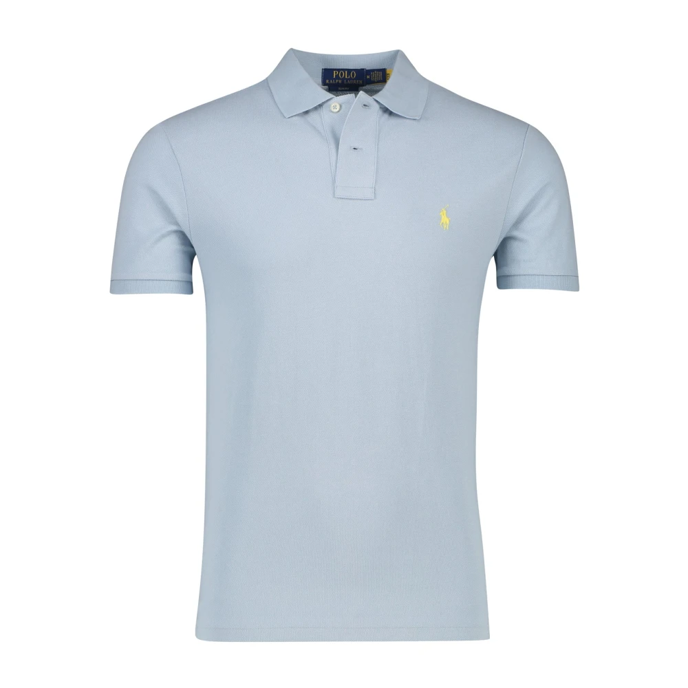 Polo Ralph Lauren Lichtblauw poloshirt met korte mouwen Blue Heren