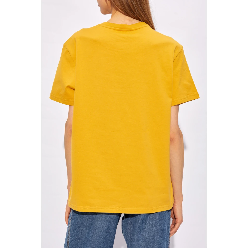ETRO T-shirt met logo Orange Dames