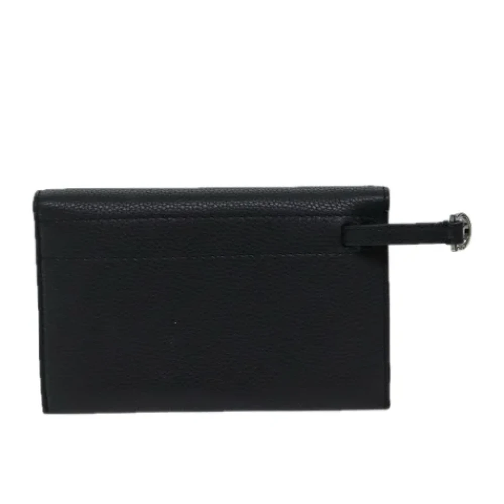 Salvatore Ferragamo Pre-owned Leather handbags Black Dames