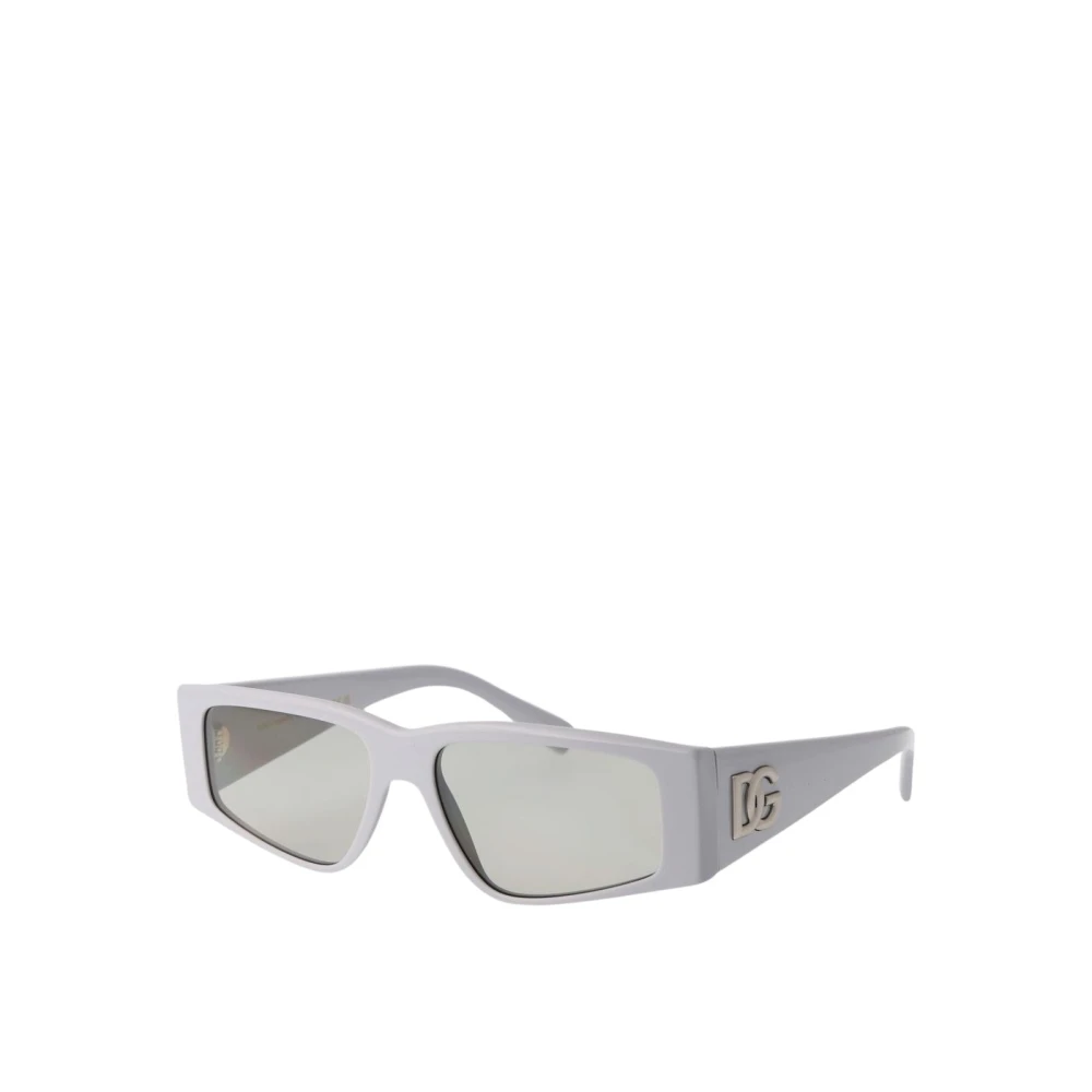 Dolce & Gabbana Men's Gray Geometric Lens Fashion Sunglasses