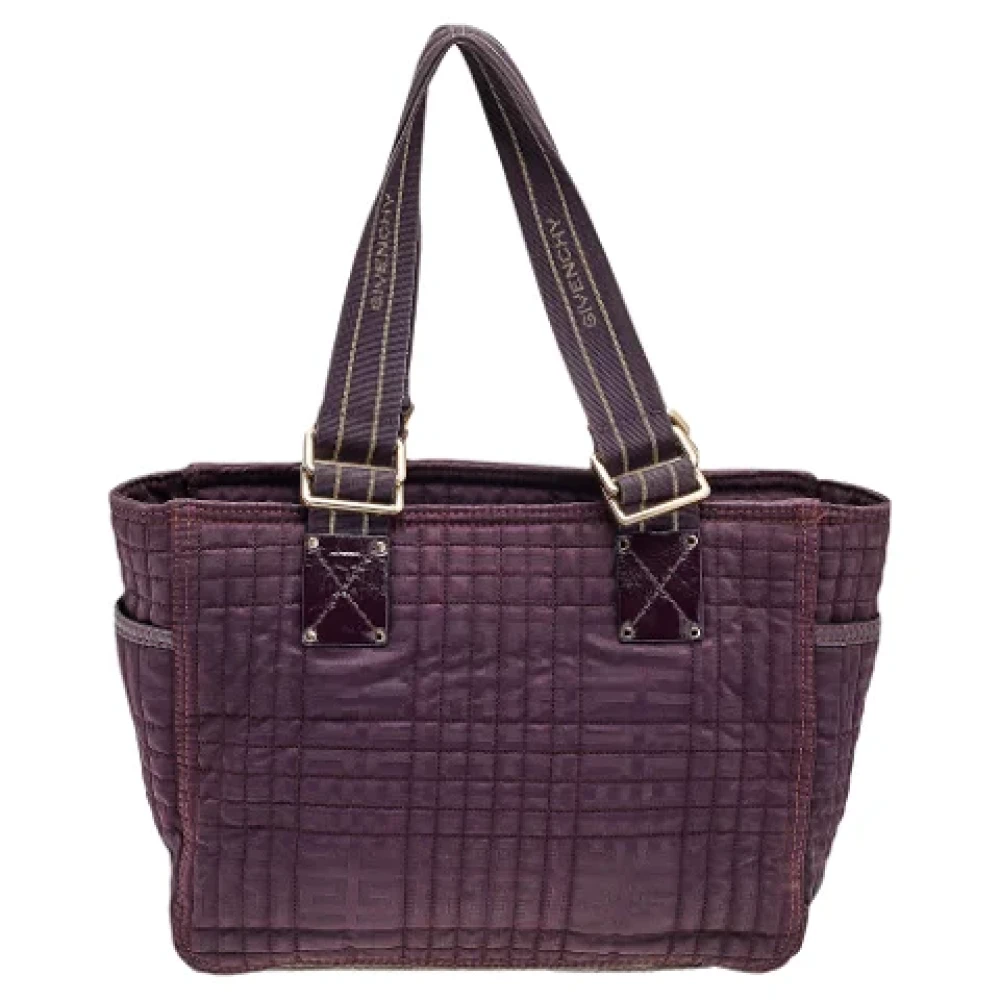 Givenchy Pre-owned Leather totes Purple Dames