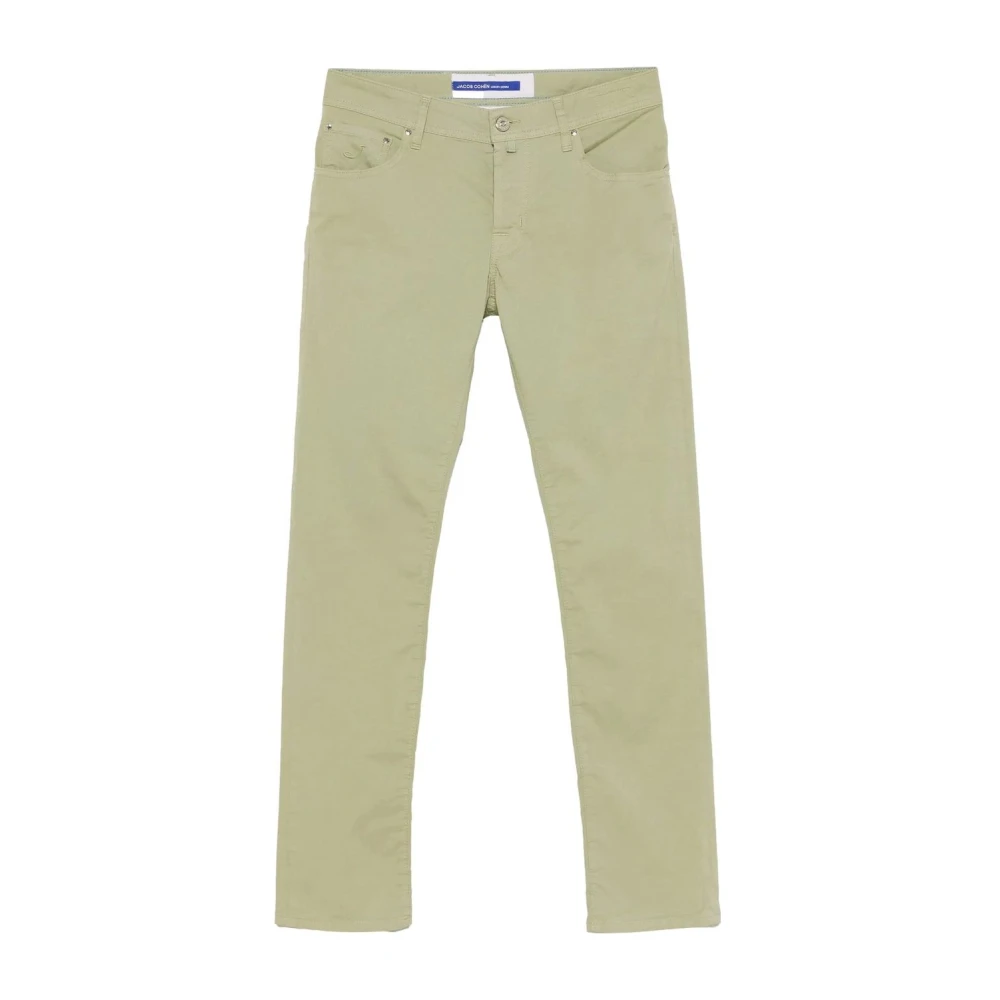 Jacob Cohën Uomo Verde Pantaloni, W31, New,