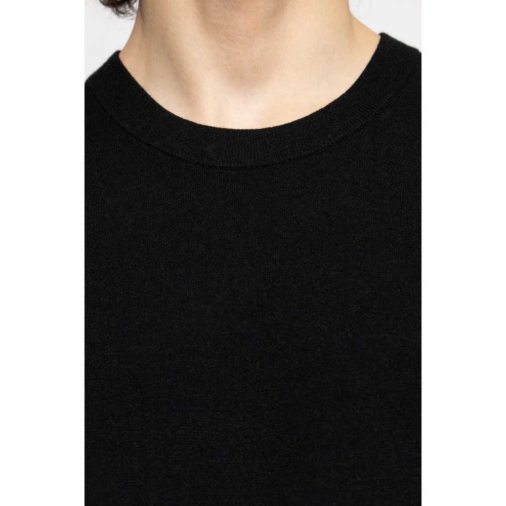 Theory Ronde hals T-shirt Black Heren