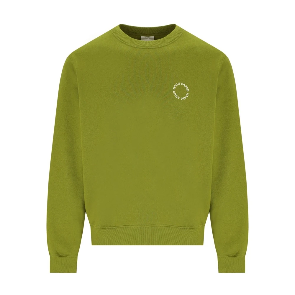 Daily Paper Groene Cardamom Orbit Sweatshirt Green Heren