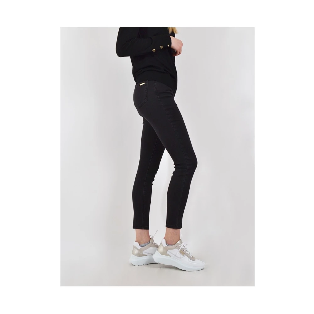 Michael Kors Stijlvolle Denim Jeans voor Vrouwen Black Dames