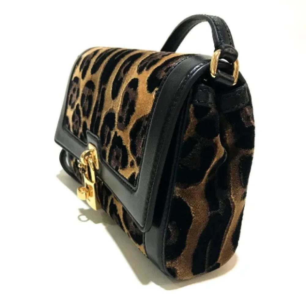 Dolce & Gabbana Pre-owned Leather shoulder-bags Black Dames