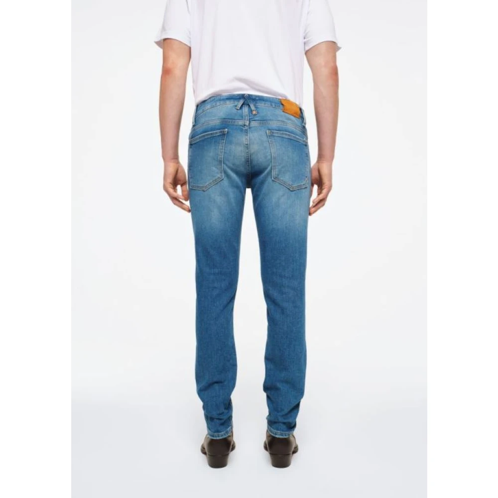 Cycle Heldere Blauwe Denim Jeans Blue Heren