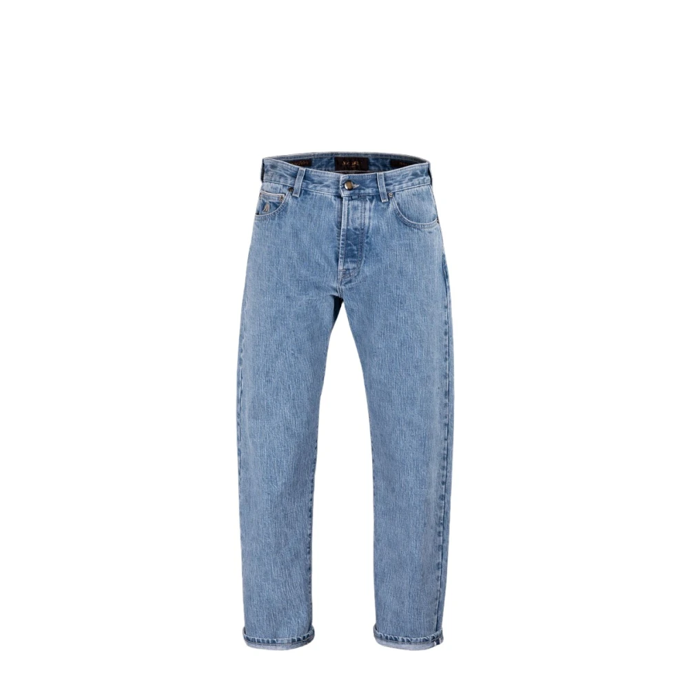Jeans > Straight Jeans - - Moorer - Modalova