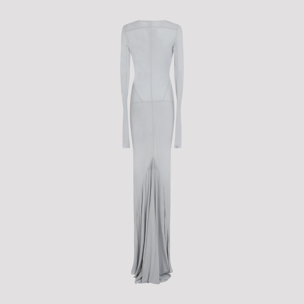 Rick Owens Edfu Al Gown Blue Dames