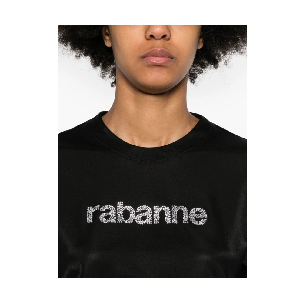 Paco Rabanne T-Shirts Black Dames