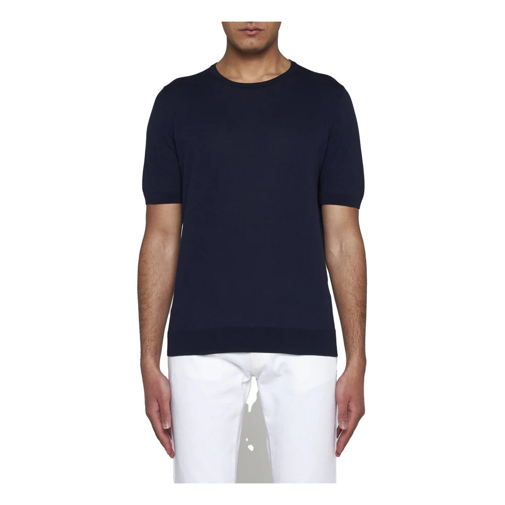 D4.0 Blauwe Sweaters voor een stijlvolle look Blue Heren