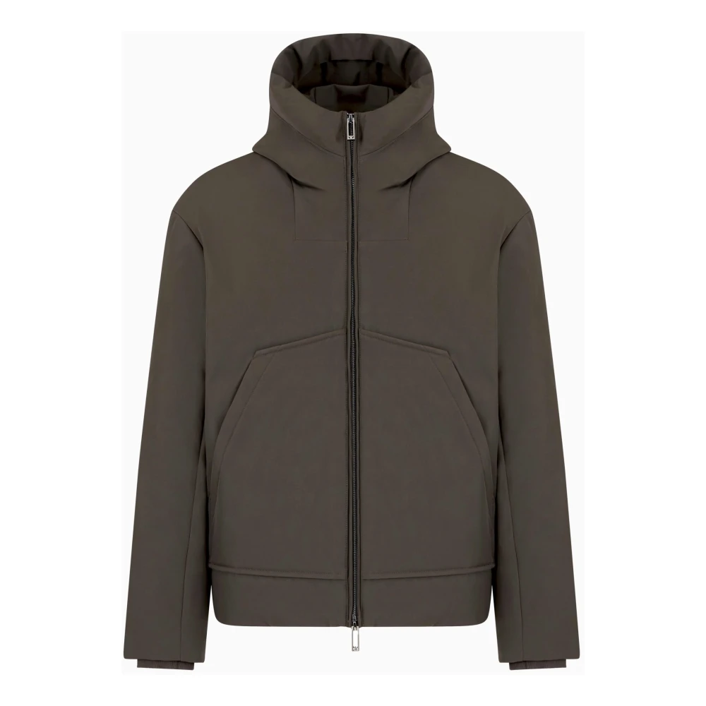 Emporio Armani Stijlvolle Winterjassen voor jou Brown Heren