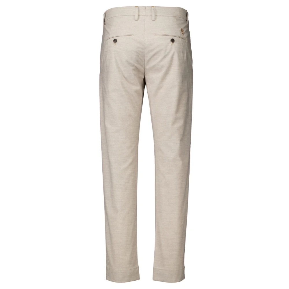 Hand Picked Beige Chino Broek Mantova Stijl Beige Heren