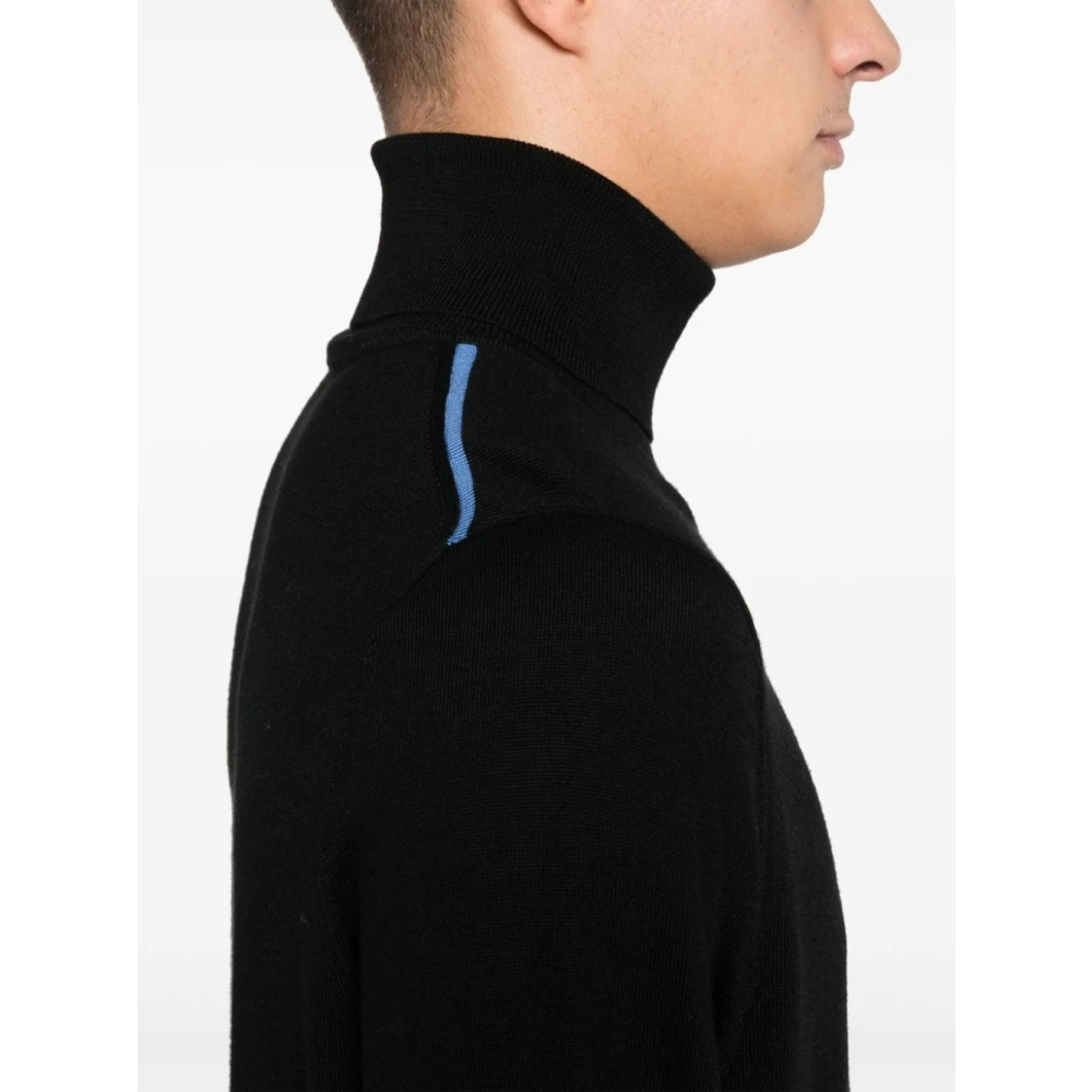 PS By Paul Smith Zwarte coltrui Aw24 Black Heren