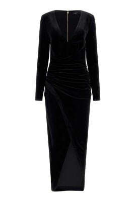 robe-maxi-noire-par-marciano