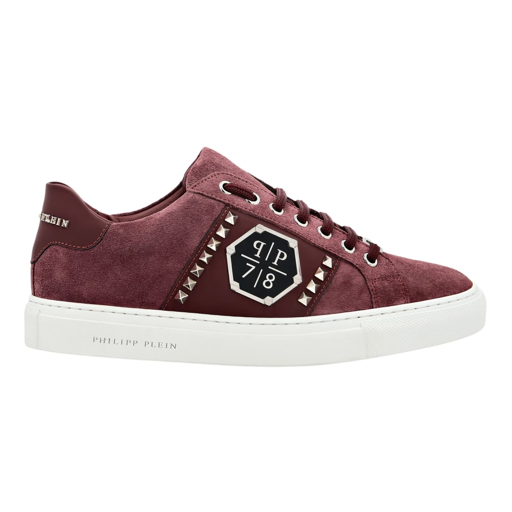 Philipp Plein Lo-Top Sneakers Dames Schoenen Rood