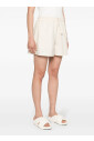 short-popeline-avec-logo-applique